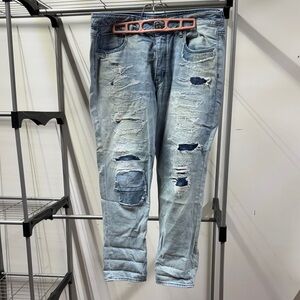 American Eagle Tomgirl Distressed Jeans size 12 regular